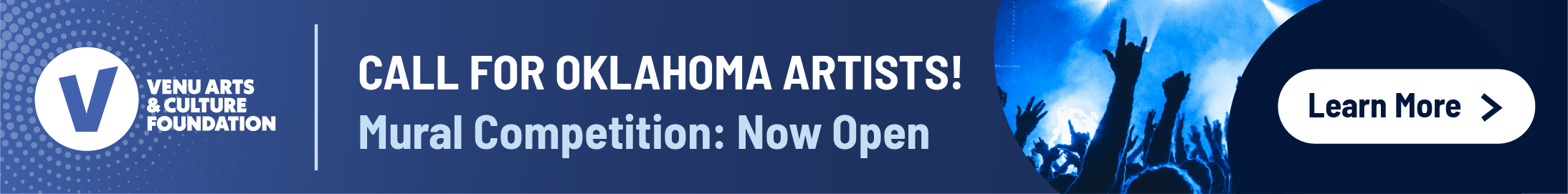 VENU Arts & Culture Foundation — Call for Oklahoma Artists: Mural Competition Now Open
